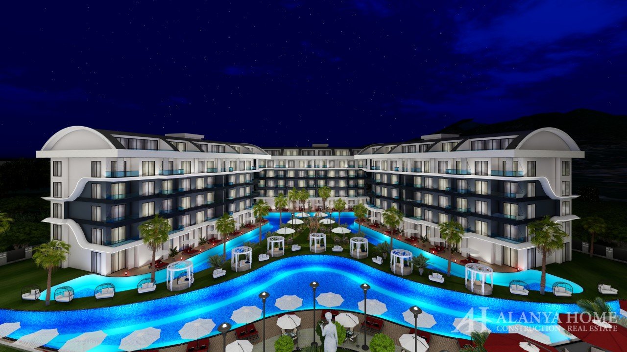 APARTMENTS IN SERDAR UYGUN PREMIUM RESIDANCE OBA ALANYA TURKEY BUY SELL RENT